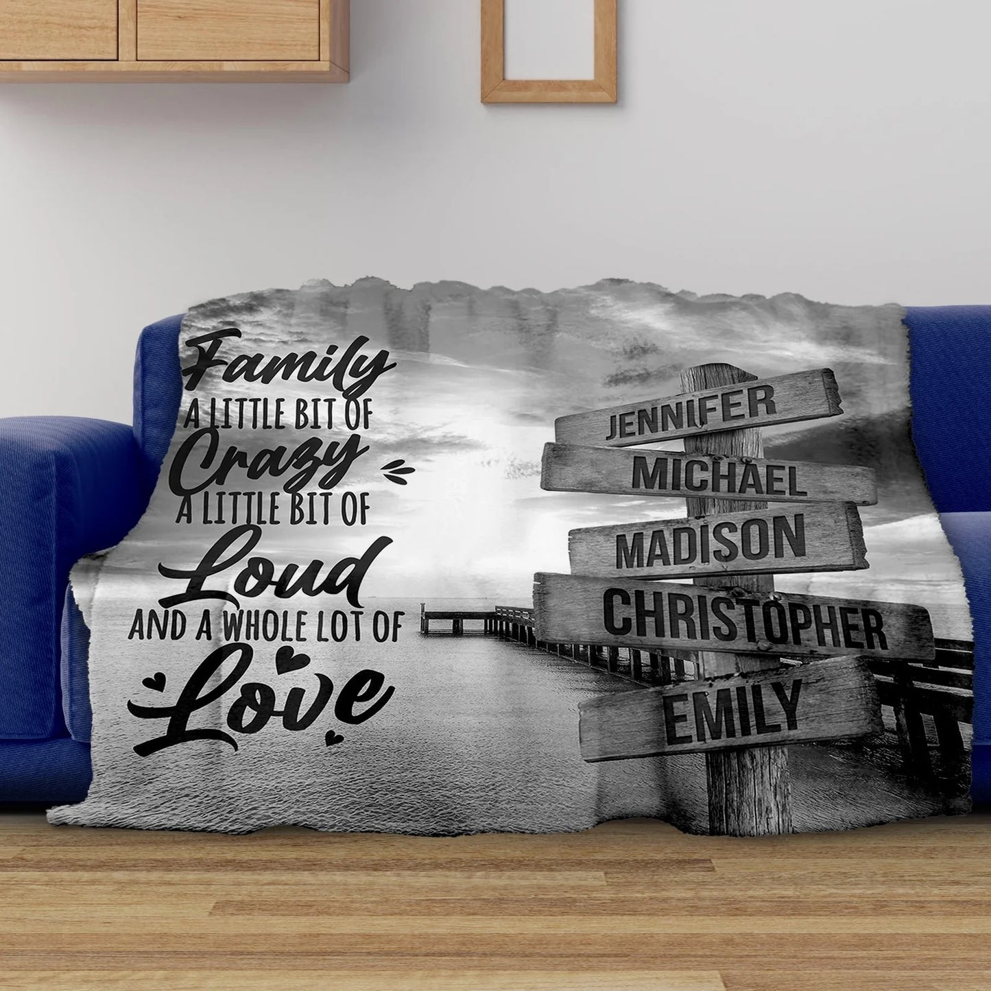 Forever Family Blanket - 50x60