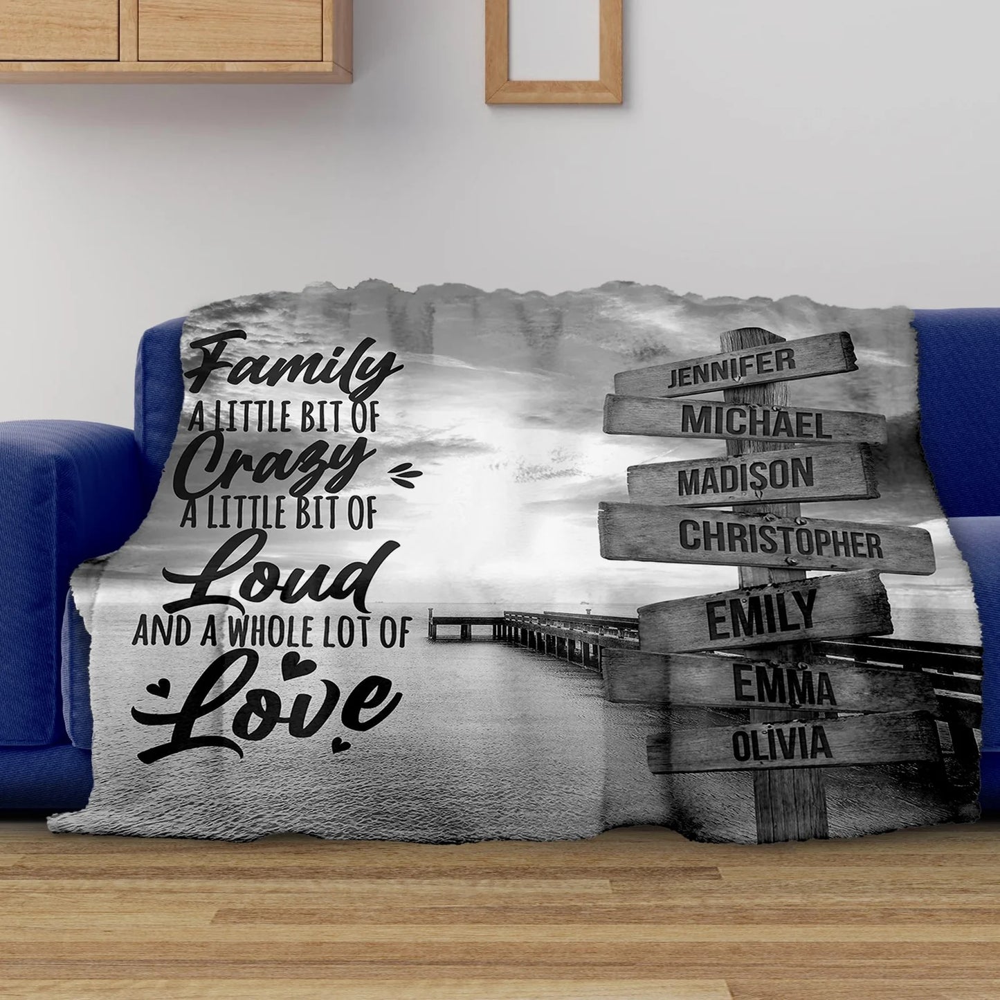 Forever Family Blanket - 50x60