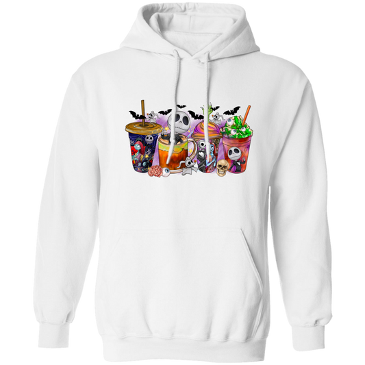 Halloween - Nightmare Coffee Latte Hoodie