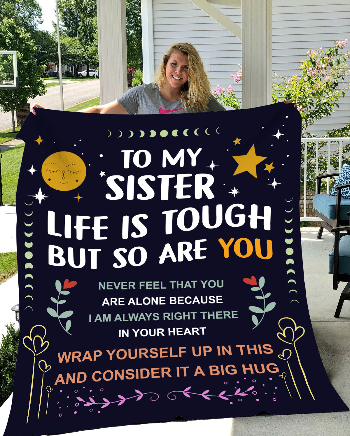 To My Sister Blanket - 50x60