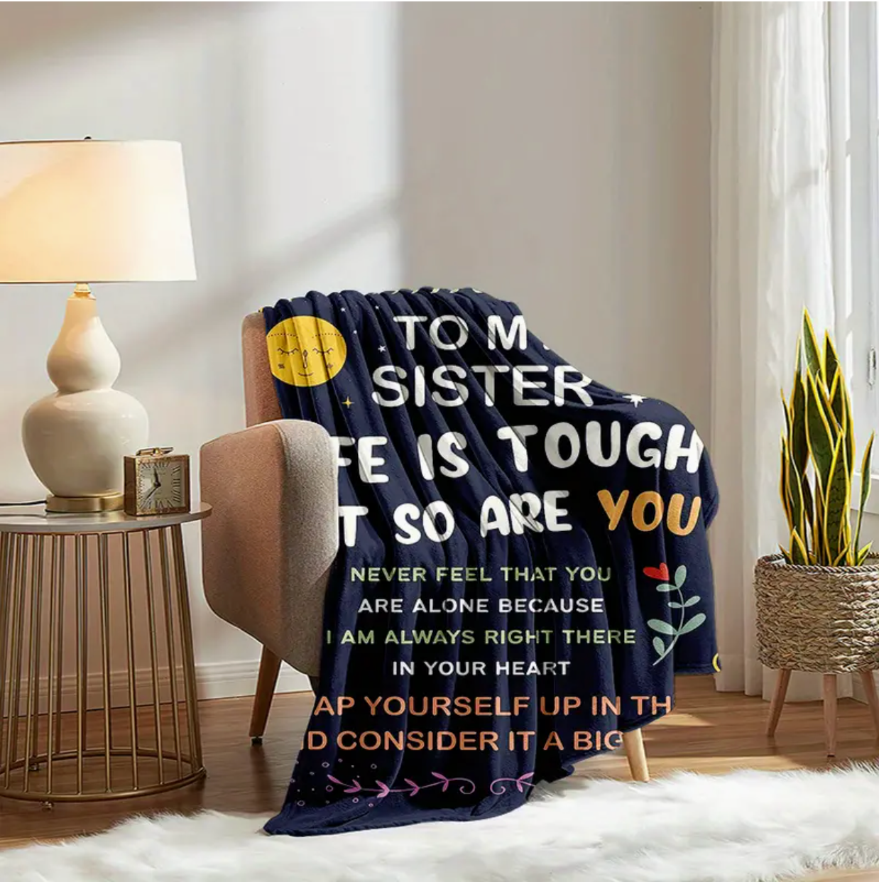 To My Sister Blanket - 50x60