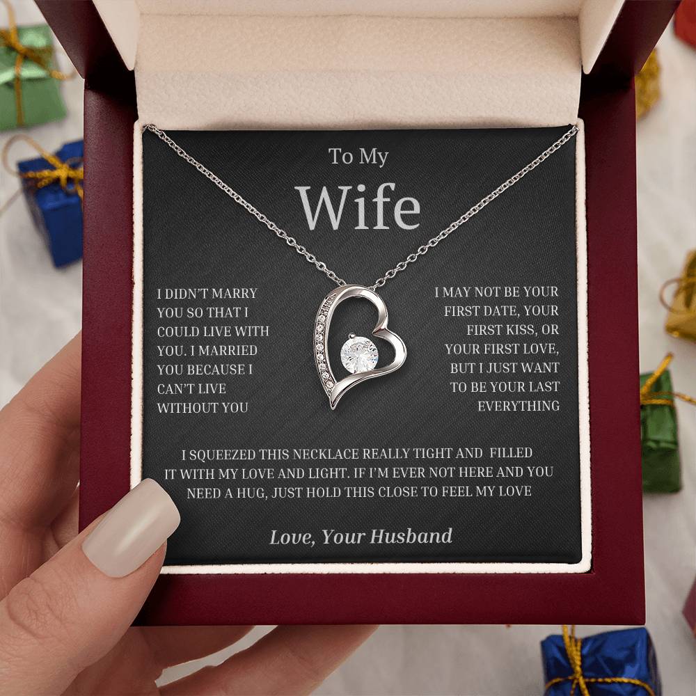 To My Wife - Forever Love Necklace