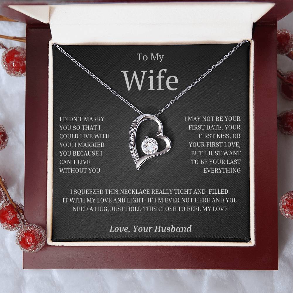 To My Wife - Forever Love Necklace