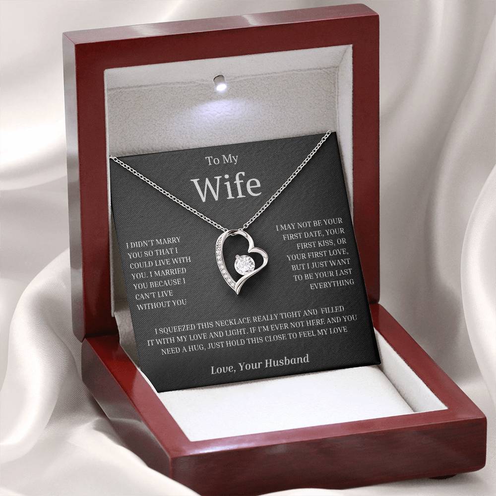 To My Wife - Forever Love Necklace