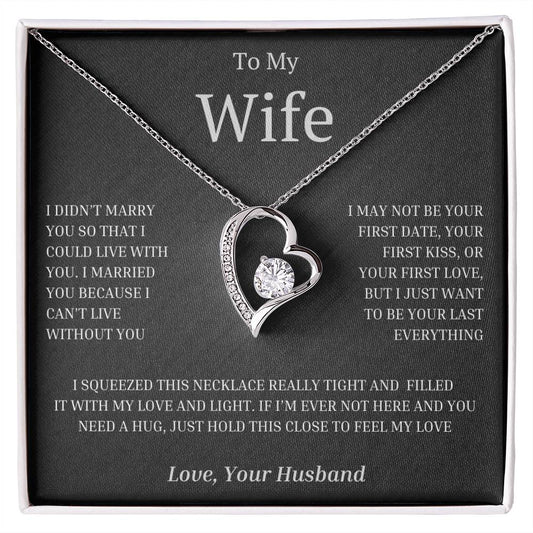 To My Wife - Forever Love Necklace