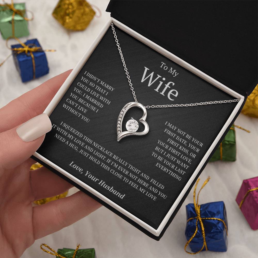 To My Wife - Forever Love Necklace