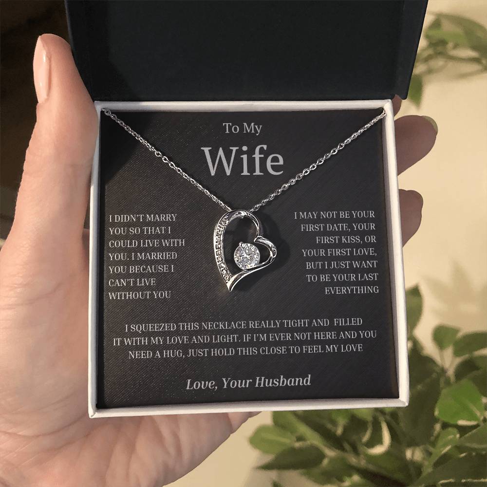 To My Wife - Forever Love Necklace