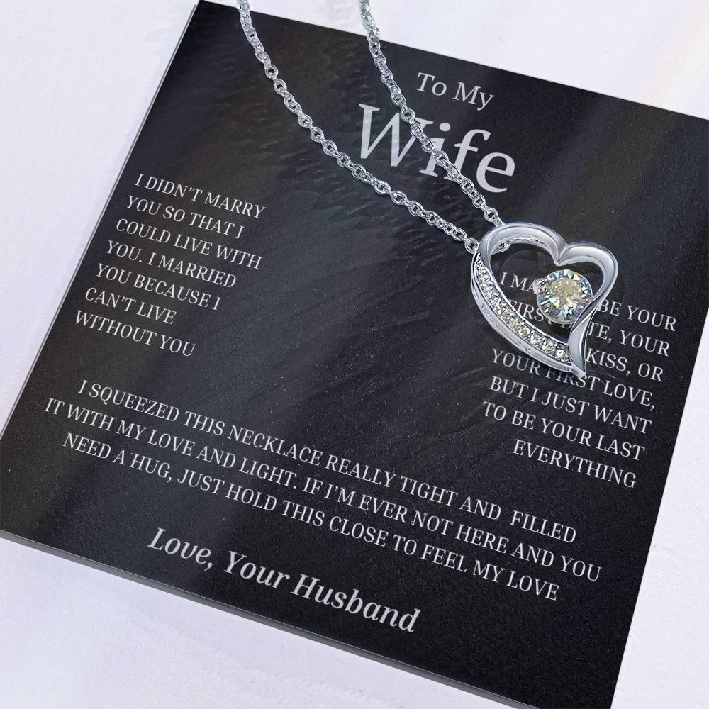 To My Wife - Forever Love Necklace