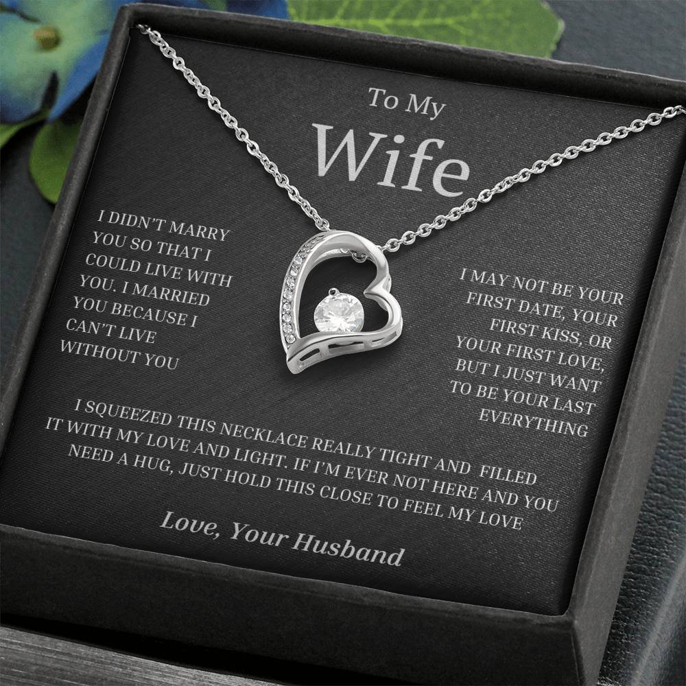 To My Wife - Forever Love Necklace