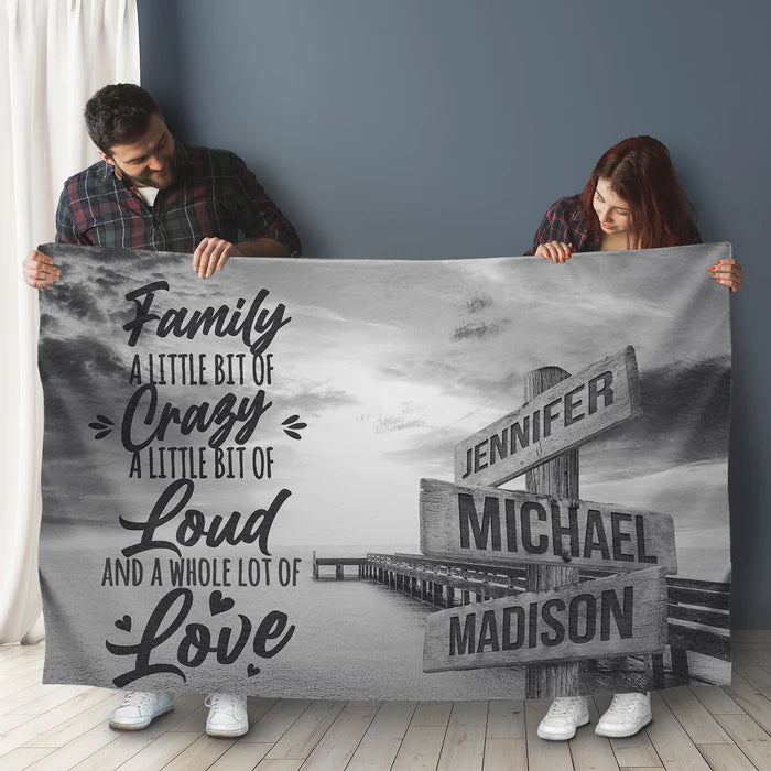 Forever Family Blanket - 50x60