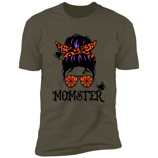 Halloween - Momster - Premium Short Sleeve Tee