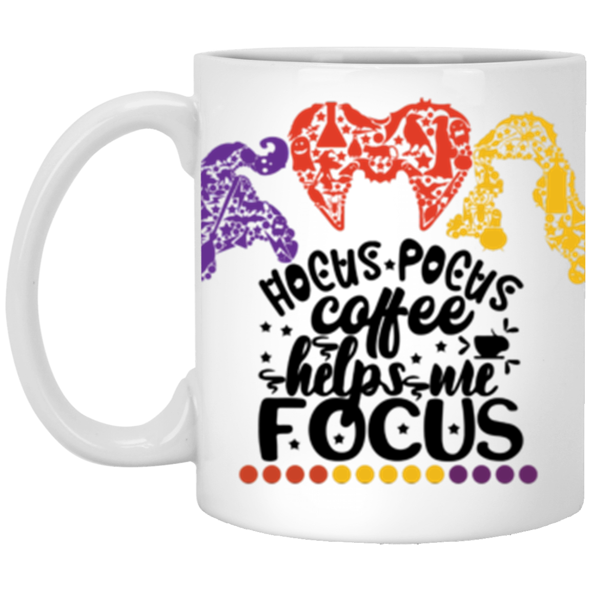 Hocus Pocus, Coffee Helps Me Focus